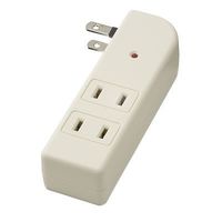 ヤザワコーポレーション 雷サージ付サイドタップ 3個口 白 Y02SK300WH 1個