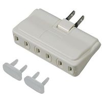 延長コード  電源タップ AC×3個口     ホワイト Y02U300WH YAZAWA 1個