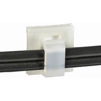 オーム電機 絶縁コードクリップ 16W 電線支持用 10個入 ホワイト OHM DZ-CC1616W