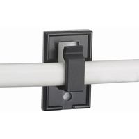 オーム電機 絶縁コードクリップ 27K 電線支持用 8個入 ブラック OHM DZ-CC1727K 1個