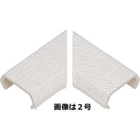 オーム電機 配線モール 曲がり 3号 クロス 織物 DZ-MM3/CT（直送品）