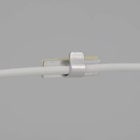 オーム電機 ワイヤーステッカー ケーブルクリップ 5A 10個入り DZ-WS510 1個