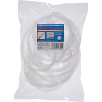 オーム電機 スパイラルチューブ 内径10.2mm 長さ10m 白 GST-9（直送品）