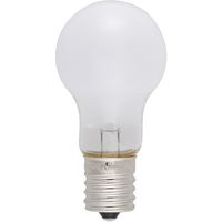 オーム電機 ミニクリプトン電球 E17 60W形 ホワイト 2個入 OHM KR100/110V54WW/2P 1パック(2個)