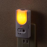 オーム電機 monban LEDフットライト 明暗センサー 停電対策多機能ライ LS-AS3A4-W 1個