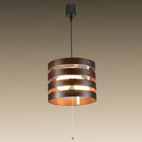 オーム電機 ペンダントライト 木枠 2灯 電球別売 LT-Y20CW 1個