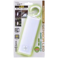 オーム電機 LED人感センサーライト ハンガー付 NIT-BLA6JF-WN 1個