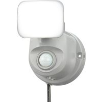 オーム電機 LEDセンサーライト 人感・明暗 コンセント式 1灯 OHM OSE-LS400 1個
