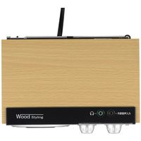 オーム電機 AudioComm AM/FM木製ラジオ ワイドFM対応 RAD-T556Z（直送品）