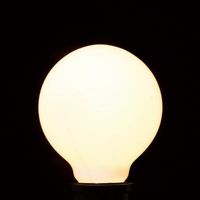 ヤザワコーポレーション ボール電球60W形ホワイト GW100V57W70 1個