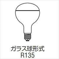 屋外投光用アイランプ 散光形 110V 300W形 E39口金 RF110V270WH 岩崎電気（直送品）