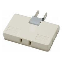 ヤザワコーポレーション 耐トラ付コーナータップ 3個口 白 Y02C300WH 1個