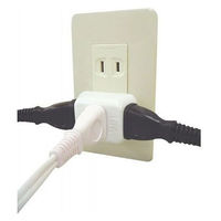 ヤザワコーポレーション 耐トラ付トリプルタップ 3個口 白 Y02T300WH 1個