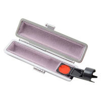 新朝日コーポレーション 印鑑ケースSTニュークロコ ブラック ST-6 1個