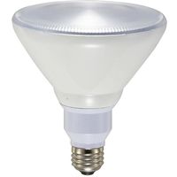 オーム電機LED電球ビームランプ形 E26 150形相当 13.2W 電球色 散光形 屋内・屋外兼用 E-Bright LDR13L-W20/150W（直送品）