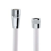 カクダイ ガオナ スムーズシャワーホース 1.6m 水圧 動く 向き くるくる 360°回転 ホワイト 日本製 GA-FF026 1個