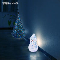 タカショー 3Dクリスタルスノーマン 電池式（室内用） LGI-3D03B（直送品）
