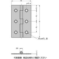 スガツネ工業 平丁番 FーA型 Fー76A F-76A 1セット(10個)（直送品）