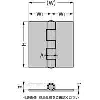 スガツネ工業 ステンレス鋼製溶接丁番 LSKー1157型 LSKー1157ー7 1個（直送品）