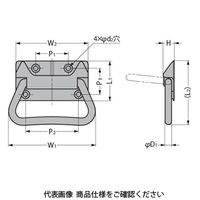 スガツネ工業 トランクハンドル TO型 TOー70 1セット(15個)（直送品）