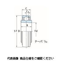 FYH インサート軸受UK(テーパ穴)UK205L2 UK205L2 1セット(3個)（直送品）