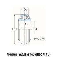 FYH インサート軸受UK(テーパ穴)UK208L3 UK208L3 1セット(2個)（直送品）