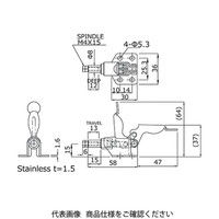 大阪角田興業 トグルクランプ NO.06 06 1個（直送品）
