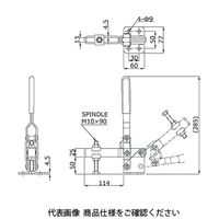 大阪角田興業 トグルクランプ NO.41B中 41B-M 1個（直送品）