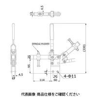 大阪角田興業 トグルクランプ NO.41BS中 41BS-M 1個（直送品）