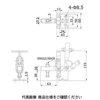 大阪角田興業 トグルクランプ NO.42P 42P 1個（直送品）