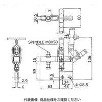 大阪角田興業 トグルクランプ NO.42S 42S 1個（直送品）