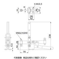 大阪角田興業 トグルクランプ NO.44A 44A 1個（直送品）