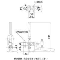 大阪角田興業 トグルクランプ NO.44B 44B 1個（直送品）