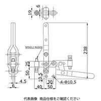 大阪角田興業 トグルクランプ NO.46B 46B 1個（直送品）