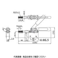 大阪角田興業 トグルクランプ NO.51BS小 51BS-S 1個（直送品）