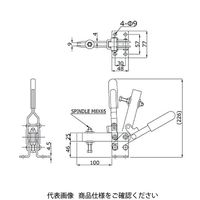 大阪角田興業 トグルクランプ X12 1個（直送品）