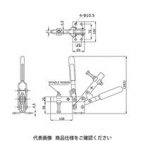 大阪角田興業 トグルクランプ X13 1個（直送品）