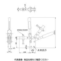 大阪角田興業 トグルクランプ X16 1個（直送品）