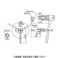 大阪角田興業 押し引き兼用クランプ FM250 1個（直送品）