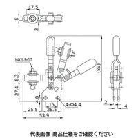 大阪角田興業 トグルクランプ HV151ーB HV151-B 1個（直送品）