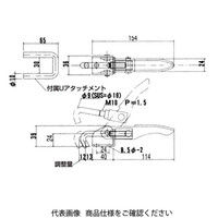 大阪角田興業 引きクランプ FAー150ー2S FA150-2S 1個（直送品）