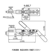 大阪角田興業 横押し型トグルクランプ SL300 1個（直送品）
