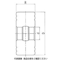 岡本工機 MCローラー MCーRNW75×32 MC-RNW75-32 1セット(2個)（直送品）