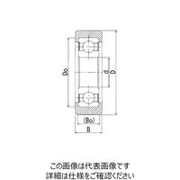 岡本工機 ウレタンベアリング TUS30 1セット(3個)（直送品）
