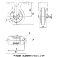 岡本工機 ダクタイル製支持金具 MGーW65 1セット(5個)（直送品）