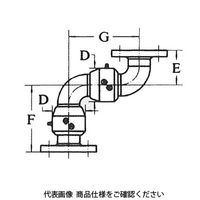 昭和技研工業 パールスイベルジョイント CSシリーズ(SUS製) CSー5ー100A CS-5-100A-10K 1個（直送品）