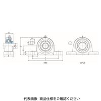 FYH ベアリングユニットピロー形UKP(テーパ穴)UKP210D1K2 UKP210D1K2 1個（直送品）