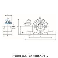 FYH ベアリングユニットピロー形UKP(テーパ穴)UKP313L3 UKP313L3 1個（直送品）