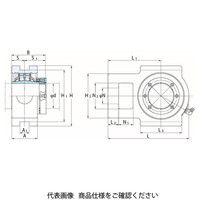 FYH 自動調心ころ軸受ユニットテークアップ形ZST(Zロック付き)ZST413 ZST413 1個（直送品）