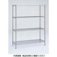 エレクター ステンレスエレクターシェルフ 間口1518mm 奥行460mm (5段) SMSー1520D5 1台(1個)（直送品）